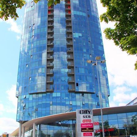 Helios Luxury Apartment In Vilnius Skyscraper 外观 照片